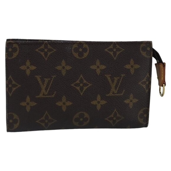 LOUIS VUITTON Monogram Bucket PM Accessory Pouch LV Auth 99773 - Picture 1 of 16